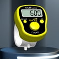 thumbnail image 4 of Mini Marcador Puntada Contador Dedos Herramientas Cuenta Manuales Digitales LCD (amarillo) 4 Uds., 4 of 7