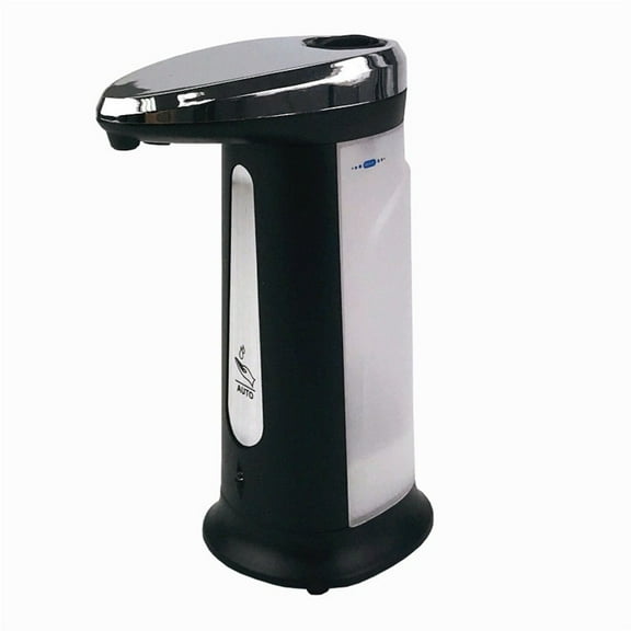 Soap Dispenser - Qyaukm Automatic Soap Dispenser Touchless 400Ml, Infrared Motion Sensor for Hands-Free Operation, Abs Electroplated Finish for Bathroom, Kitchen, and Office