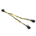 thumbnail image 2 of Nuevo cable adaptador de corriente para tarjeta gráfica SATA simple de 8 pines a doble 8 pines (6 pines + 2 pines), 2 of 8