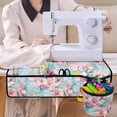 thumbnail image 4 of HELLHERO Cherry Blossom Fabric Polyester Sewing Machine Mat Storage Bag Sewing Accessories Protective Mat for Mom Wife Present, 4 of 5