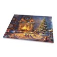 thumbnail image 2 of 12x16 inch Warm Closets & Christmas Trees Oil Painting Canvas,Family Kitchen Wall Decor Accessory,Man Cave,Kitchen,Living Room,Restaurant Decorative Paintings,Enchanting Festival Decor Gifts, 2 of 6