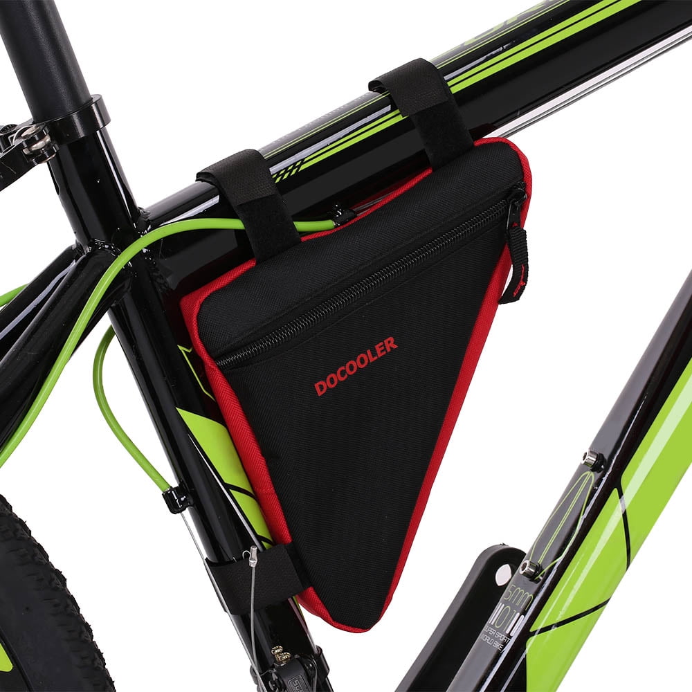 Bicycle Storage Bag, Bike Frame Front Tube Handlebar Saddle Triangle Basket Pouch Pack Travel Bag on Back for Women/Man Road Mountain Cycling
