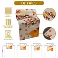 thumbnail image 5 of Fall Thanksgiving Table Runner, Autumn Thanksgiving Kitchen Dining Table Decoration for Home Party Decor 13x48 Inches, 5 of 9