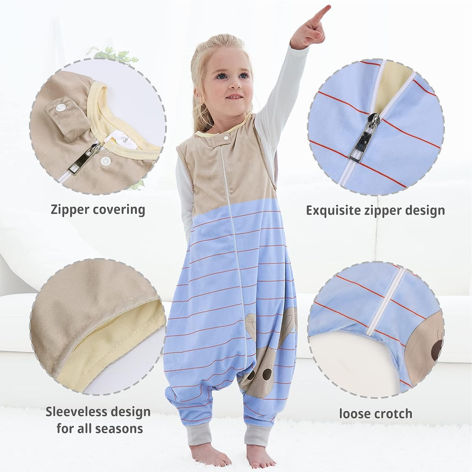Baby girl sleeping bag 1.5 tog hotsell