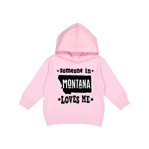 Inktastic Montana Someone Loves Me Toddler Hoodie
