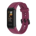 thumbnail image 3 of Pulseras de correa de silicona suave Pulsera duradera Reemplazo de correa de reloj Accesorios de reloj inteligente para Huawei Band 4 Hugtrwg Nuevos Originales, 3 of 5