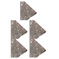 thumbnail image 3 of Riwesomey Pegatinas de hojas de diamantes de imitación, Kit de embalaje de regalo, accesorios de bricolaje, decoraciones de coche con purpurina para ABcolorido SS6 (24*20CM) 5piezas Riwesomey CBP224022, 3 of 5
