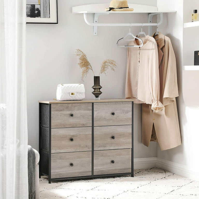 Songmics rustic drawer dresser hotsell