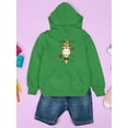 thumbnail image 3 of Cute Bunny Ice Cream Hoodie Juniors -Image by Shutterstock,  Medium, 3 of 4