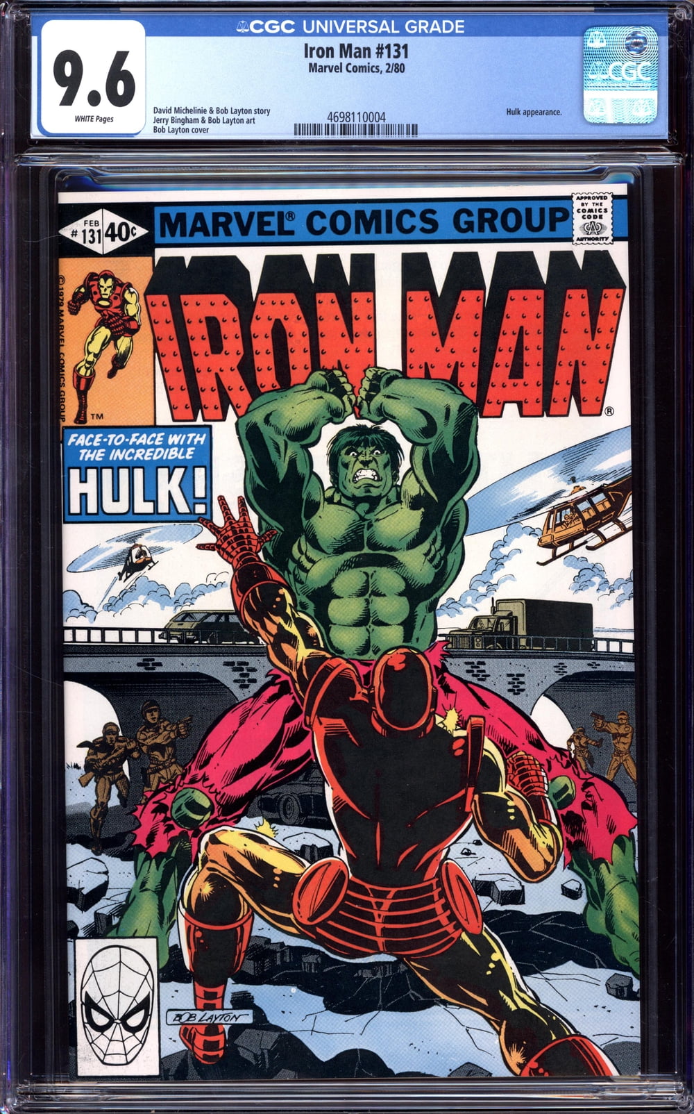 Iron Man #131 - CGC 9.6 Comic Book