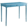 thumbnail image 1 of Convenience Concepts French Country Computer Desk in Blue, 1 of 2