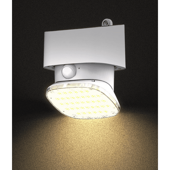 Lámpara solar de pared MARS 12,  2000 lumenes, sensor de mov, luz blanco neutro