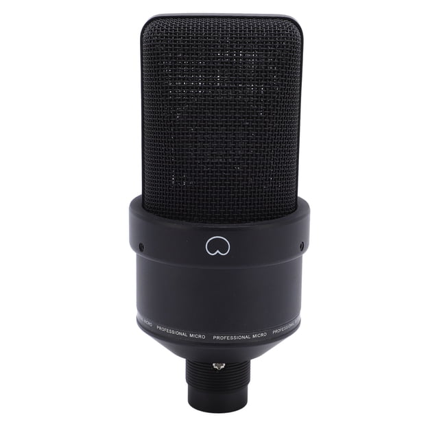 Studio XLR Microphone, 26mm Diaphragm Condenser Microphone with Shock Mount, Windscreen, XLR Cable for Recording, Podcasting, Singing, Live Streaming, Gaming, Online Chatting