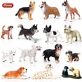 thumbnail image 1 of Simulation Animal Pet Dog Model Cute Retriever Schnauzer Action Figures Collection Cognition Educational Toys for Children Giftzjs-154 He Qiyong unisex, 1 of 1