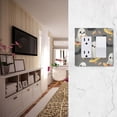 thumbnail image 5 of Yayeee Rocker Switch Wall Plate 1-Gang 4.6"x2.9" Home Decorative Outlet Cover, Cute Ghosts, 5 of 6