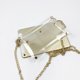 thumbnail image 5 of Bolsa de hombro transparente para mujer de hombro de Color Ehuebsd puro cruzado, 5 of 7