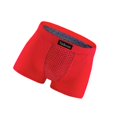 thumbnail image 1 of Becaristey Vibrant Elastic Men s Underwear Shorts Energetic Briefs for Boys Red L 2Set, 1 of 6