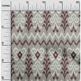 thumbnail image 1 of oneOone Cotton Flex Fabric Chevron & Swirl Ikat Print Sewing Fabric BTY 40 Inch Wide, 1 of 4