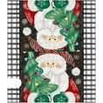 thumbnail image 4 of Christmas Santa Claus Decoration Mailbox Cover with Magnetic Strip Winter Christmas Tree Mailbox Wraps Post Letter Box Cover Standard Size 21" X 18" for Garden Outdoor Yard Decor, 4 of 6