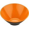 thumbnail image 3 of G.E.T. Angled Cascading Serving Bowl for Salads, Rice and Dessert, 24 Ounce / 9.25", Orange/Black, 3 of 4