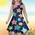 thumbnail image 2 of Robes d'Été pour Filles Robe d'Anniversaire pour Tout-Petits Robe de Fête Mignonne Vêtements pour Bébé Fille 10-13 Ans Mode Filles, 2 of 4