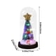 thumbnail image 3 of Mini adorno navideño con luz LED de colores | Lámpara navideña decorativa con cubierta de vidrio | Decoración multicolor a pilas para escritorio y árbol | Adorno festivo de temporada, 3 of 6
