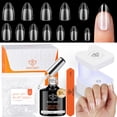 thumbnail image 1 of Kit de uñas de gel Modelones Short Almond con 216 uñas postizas, 1 of 9
