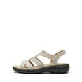 thumbnail image 2 of DREAM PAIRS Flat Sandals for Women Comfortable Elastic Strap Walking Sandals Rhinestone Open Toe Casual Sandals, 2 of 4