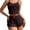 Blue, variant on SAZBJOJN Cotton Pajamas for Women Set Heart Print Spaghetti Strap Tank Top & Shorts Pajamas Set Soft Thin Strap Tank Sleepwear Cute PJ Sets for Women Home Casual Nightwear Blue Size S