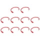 thumbnail image 1 of 10 Uds. Anillo De Plástico Para La Nariz De Vaca, Anillo Grande Para La Nariz Para Cría De Ganado, Anillos De Tracción Para La Nariz, 1 of 7