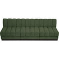 thumbnail image 6 of Pemberly Row Modern / Contemporary Green Fabric 3pc. Modular Sofa, 6 of 11