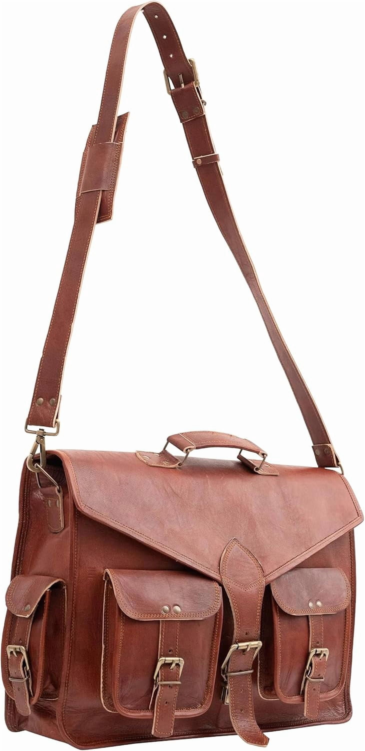 Leather briefcase laptop bag messenger satchel 15 Inch best Handmade Leather bag by Shy Shy Let’s Touch The SkySALE, Brown Leather bag