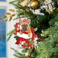 thumbnail image 6 of Cevemin Christmas Day Christmas Tree Hanging Sign, Christmas Tree Sign Wall Sign for Indoor Decor Home Decorative Signs Christmas Day Party Decoration, 6 of 6