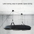 thumbnail image 4 of Storage Garage Pulley Lift System with 150lb Capacity Heavy Duty Cargo Box Storage Hoist for 12Ft High Ceilings Garage Organization, 4 of 7