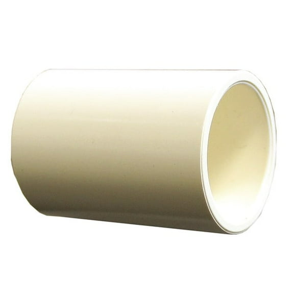 Westlake Pipe & Fittings CTS Coupling, 3/4 in, Schedule 40,White 4129007