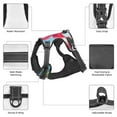 thumbnail image 6 of Fotbe Tropical Flamingo Pool Float Pattern Dog Harness, No-Pull Pet Harness with 2 Leash Clips, Adjustable Soft Padded Dog Vest with Easy Control Handle for Large Dogs-Large, 6 of 6