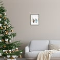 thumbnail image 3 of Stupell Industries Winter Holiday Gifts Dog Couple Holiday Photography White Framed Art Print Wall Art, 3 of 5