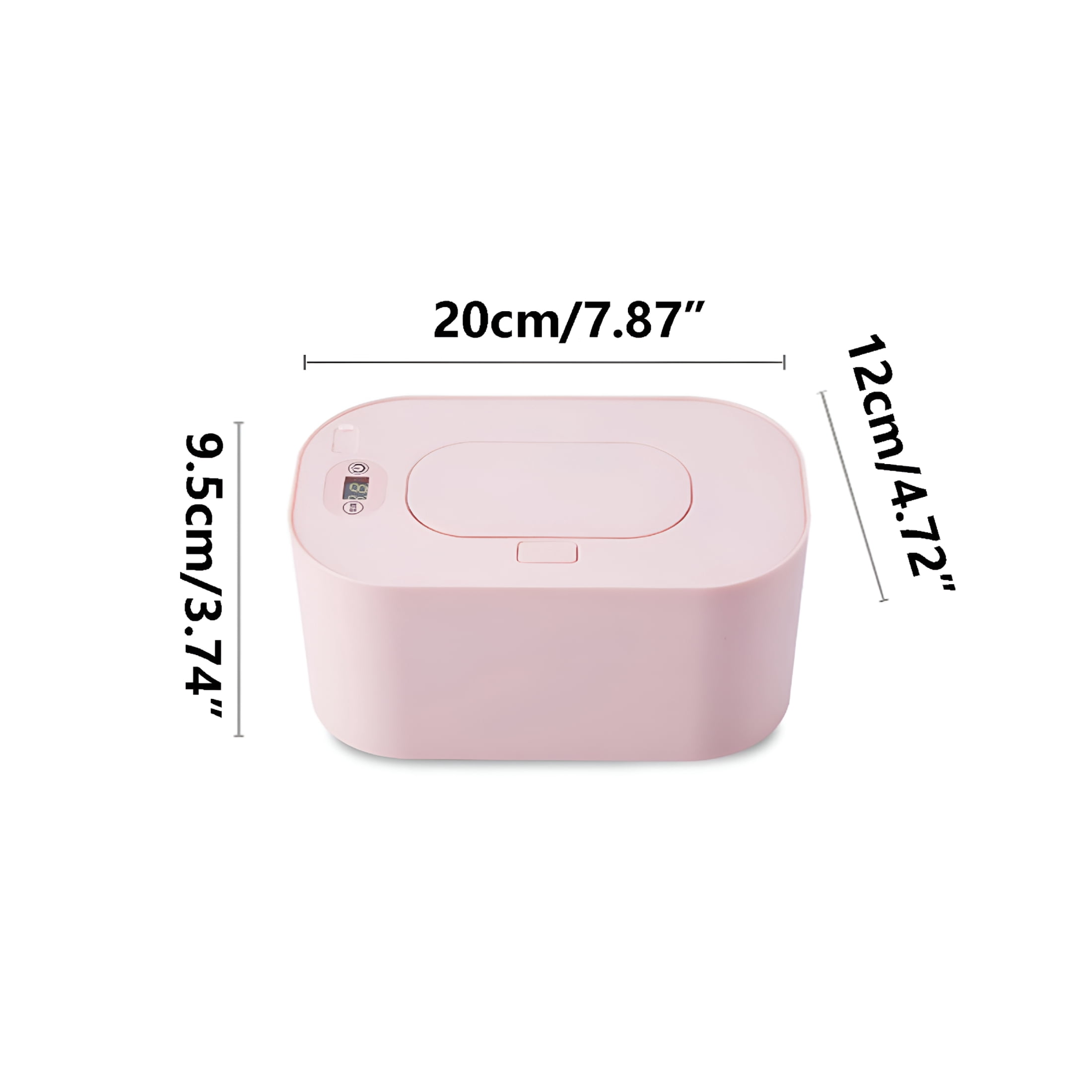BPPEG Baby Wipe Wet Warmer Dispenser with Digital Intelligent Adjustable Temperature Safe