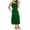 Green, variant on hotojiny Sundresses for Women Boho Spaghetti Strap Beach Vacation Midi Dress Trendy Sleeveless Cutout Ruffle Tiered Flowy A-Line Party Dresses