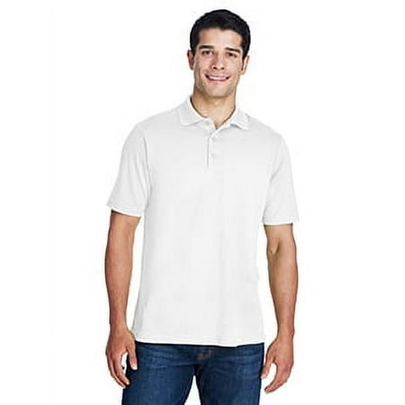 CORE365 88181 Men s Origin Performance Piqué Polo-White-2XL