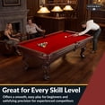 thumbnail image 7 of Augusta 8-ft Pool Table - Mahogany Finish with Red Felt, 7 of 7