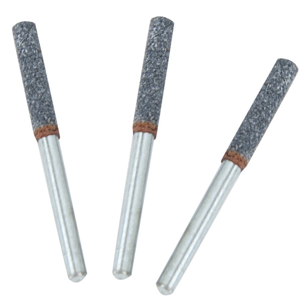 Afilador De Motosierra De Diamante De 4mm Y 5/32 Pulgadas, Herramienta De Afilado De Limas De Piedra Para Herramientas Giratorias, Juego De 3