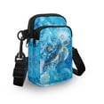 thumbnail image 3 of XYZCANDO Sea Turtle Small Crossbody Bags for Teen Girls Heart Cellphone Messenger Handbag with Zipper Stylish Cross Body Phone Purse with Adjustable Strap Single Shoulder Bag for Running Shop Travel, 3 of 7