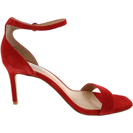Steve Madden Women's Fame Suede Red Ankle-High Heel - 8M | Walmart Canada