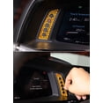 thumbnail image 4 of TINKI Real Carbon Fiber Instrument Panel Trim Sticker Compatible with Chevrolet Corvette C8 2020-2023, Dashboard Fault Light Display Panel Cover Sticker Accessories, 4 of 15