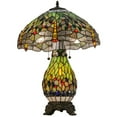 thumbnail image 5 of Meyda Tiffany 118845 25" H Tiffany Hanginghead Dragonfly Lighted Base Table Lamp, 5 of 10