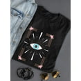 thumbnail image 3 of Tarot Eye Shaped T-Shirt Women -Image by Shutterstock, Female 3X-Large, 3 of 4