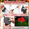 thumbnail image 6 of Kieccall Color LED Solar Safflower Lawn Lights LED Solar Spot Lights for Outdoor Garden Yard Lawn Pathway Landscape Decor Lighting, 6 of 7