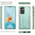 thumbnail image 6 of ExoGuard For Samsung Galaxy S22 Ultra Case, Full-Body Phone Case with Kickstand (Green), 6 of 8