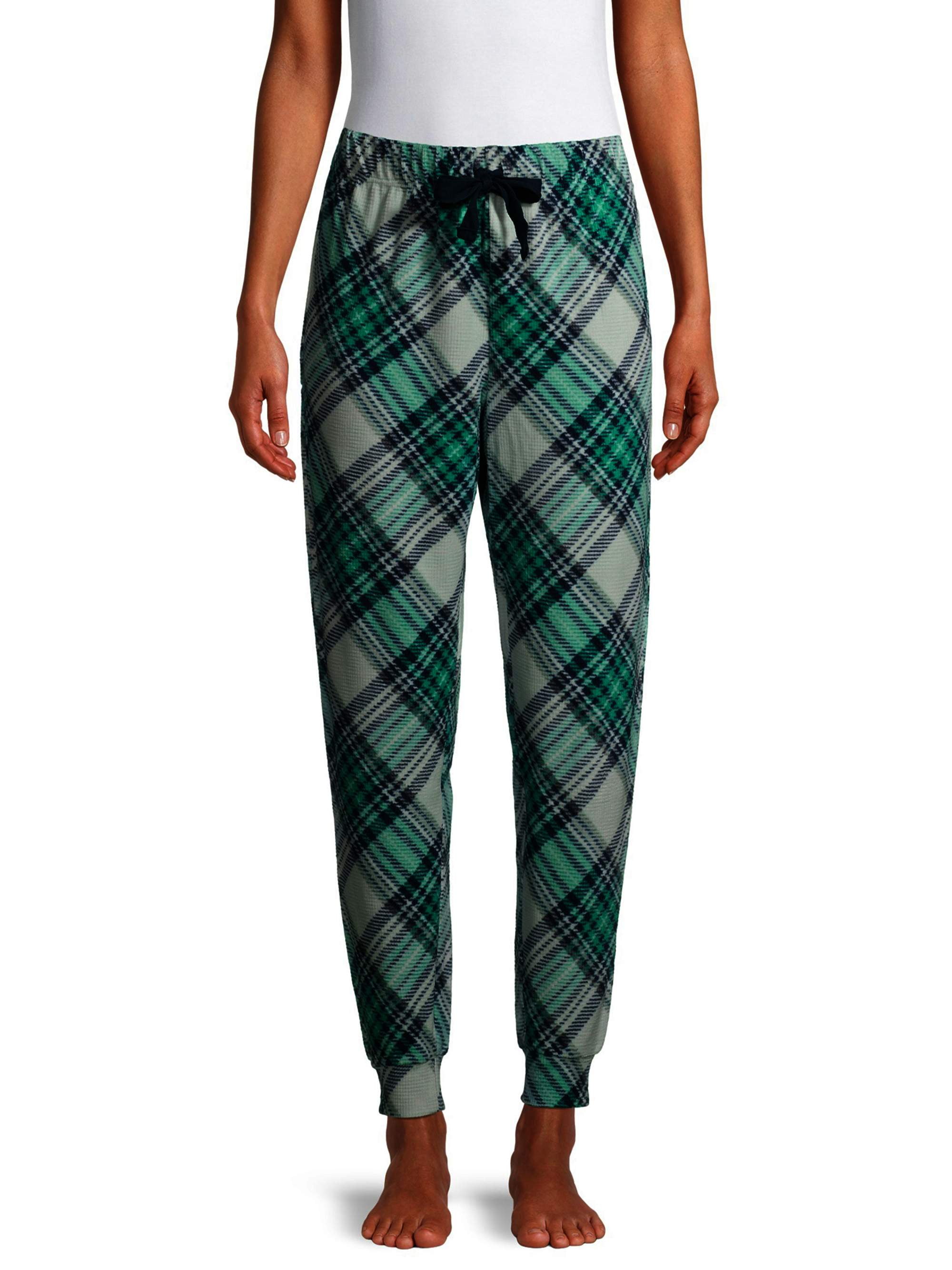 Cherokee Womens 2-Pack Fleece Plush Pajama Pants